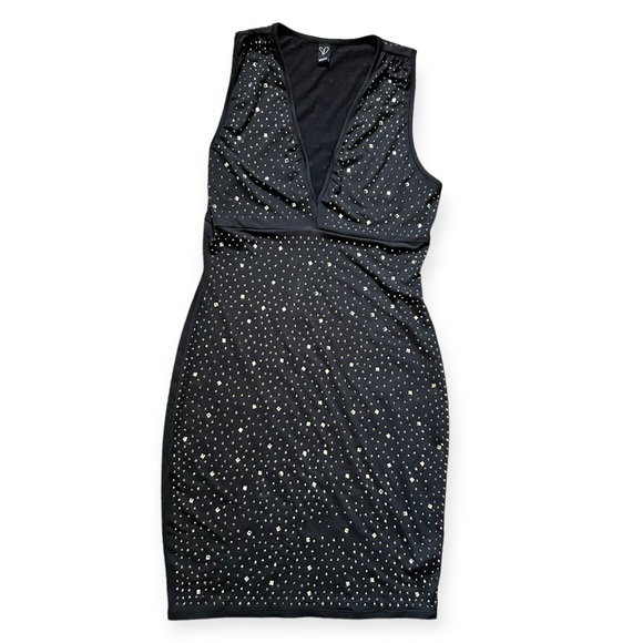 Black Rhinestone Dress by Windsor - Picture 1 of 6